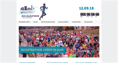 Desktop Screenshot of bcsmarathon.com